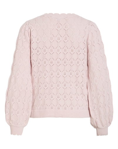 Vila - VILOwen Strik Cardigan - Cherry Blossom